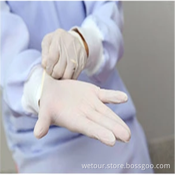 Engångs PVC-undersökning Vit säkerhet Vinyl medicinska handskar